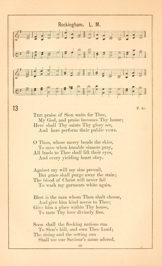 Hymnal of the Presbyterian Church page 56