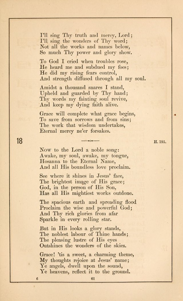 Hymnal of the Presbyterian Church page 59