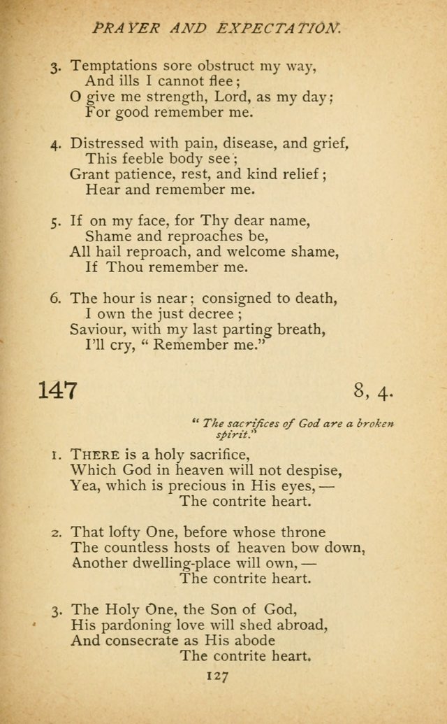 Hymnal of the Presbyterian Church in Canada page 127