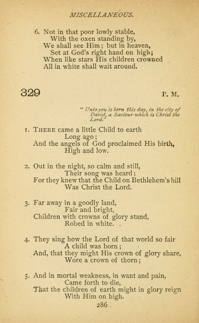 Hymnal of the Presbyterian Church in Canada page 286