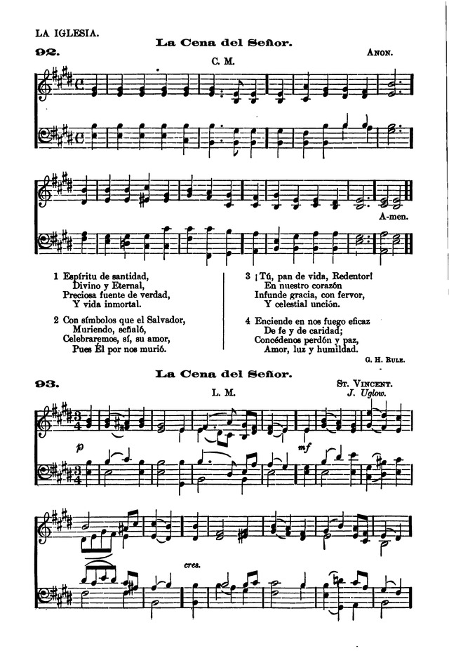 Himnario provisional con los cánticos: Según el uso de la Iglesia Episcopal Americana, para Congregaciones Españoles page 78