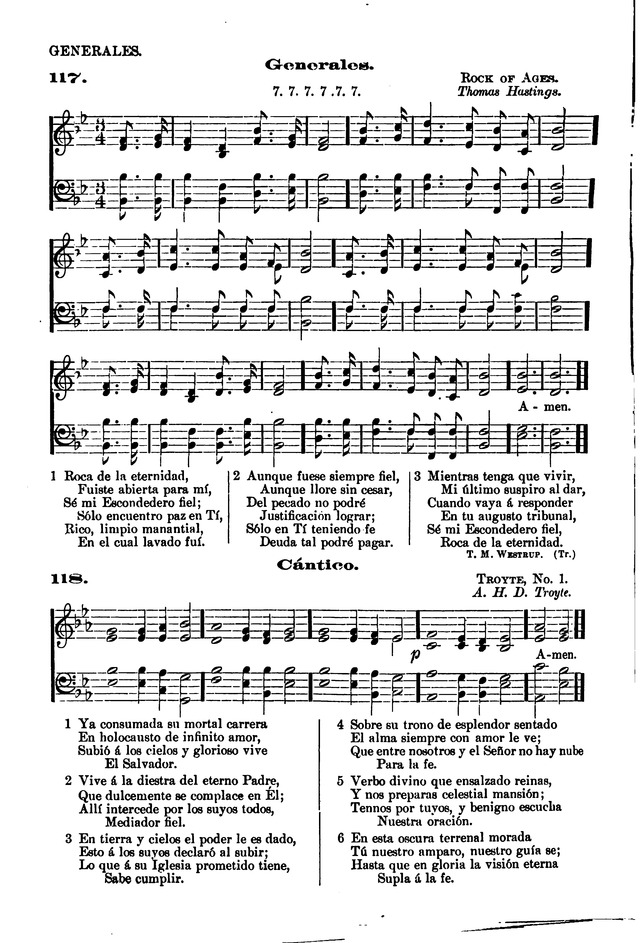 Himnario provisional con los cánticos: Según el uso de la Iglesia Episcopal Americana, para Congregaciones Españoles page 94