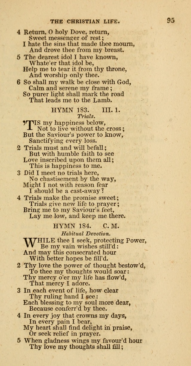 Hymns of the Protestant Episcopal Church of the United States, as authorized by the General Convention: with an additional selection page 95