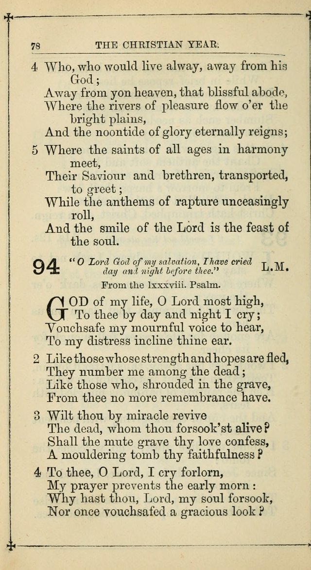 Hymnal: according to the use of the Protestant Episcopal Church in the United States of America : Revised edition (1874) page 93