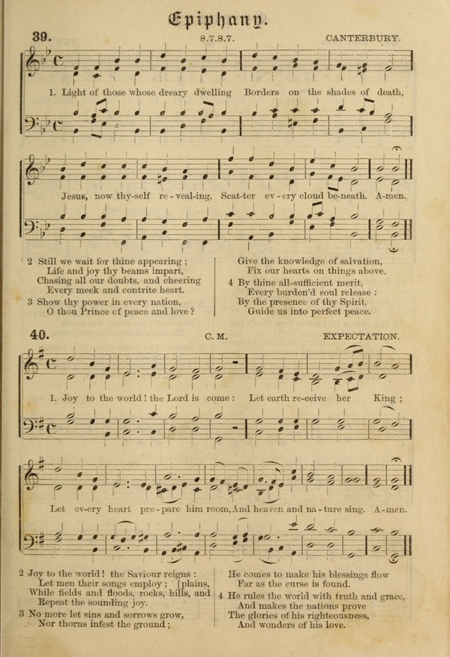 Hymnal and Canticles of the Protestant Episcopal Church with Music (Gilbert & Goodrich) page 47