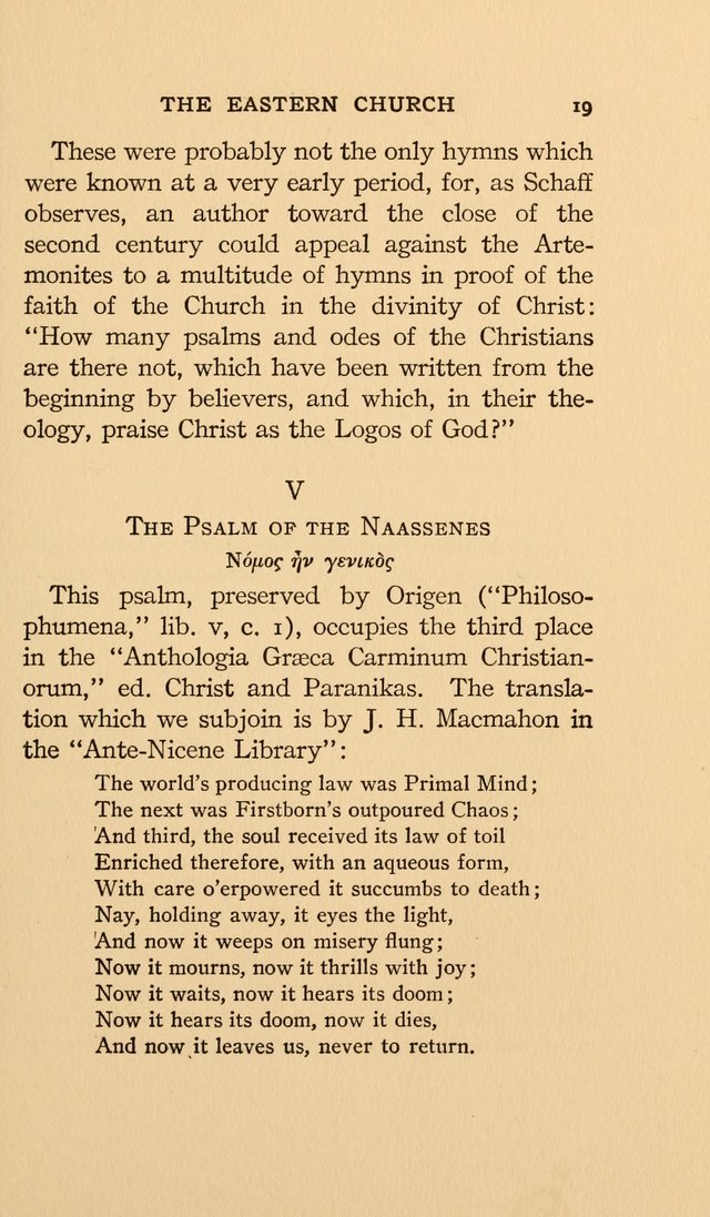 Hymns and Poetry of the Eastern Church page 6