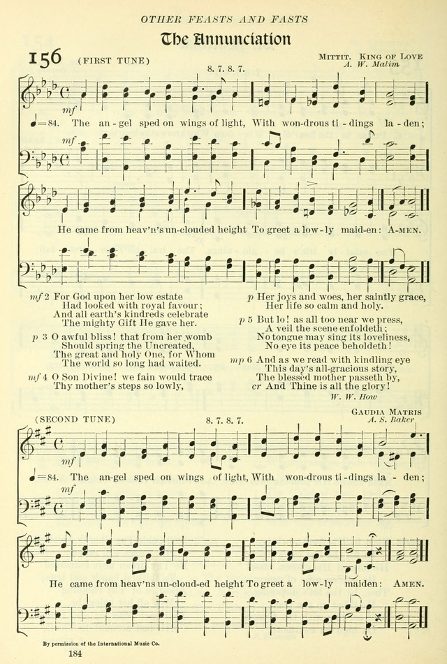 The Church Hymnal: revised and enlarged in accordance with the action of the General Convention of the Protestant Episcopal Church in the United States of America in the year of our Lord 1892. (Ed. B) page 232