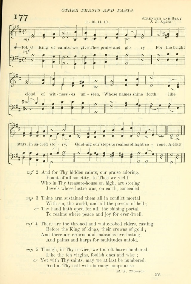 The Church Hymnal: revised and enlarged in accordance with the action of the General Convention of the Protestant Episcopal Church in the United States of America in the year of our Lord 1892. (Ed. B) page 253