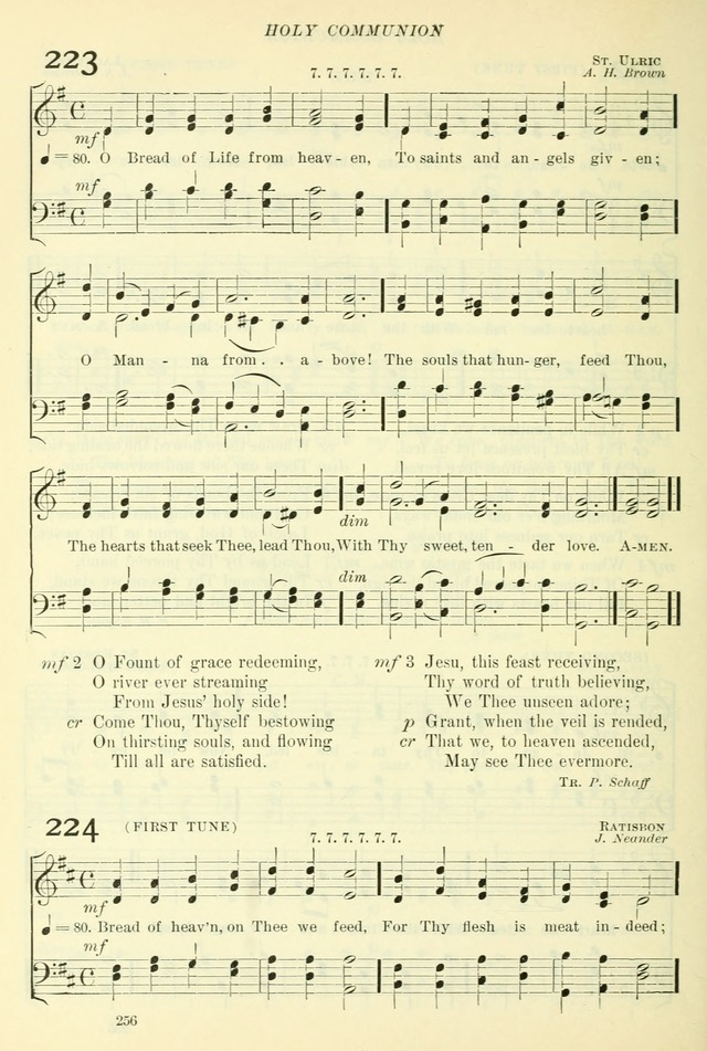 The Church Hymnal: revised and enlarged in accordance with the action of the General Convention of the Protestant Episcopal Church in the United States of America in the year of our Lord 1892. (Ed. B) page 304