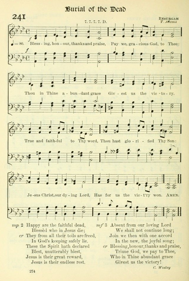 The Church Hymnal: revised and enlarged in accordance with the action of the General Convention of the Protestant Episcopal Church in the United States of America in the year of our Lord 1892. (Ed. B) page 322