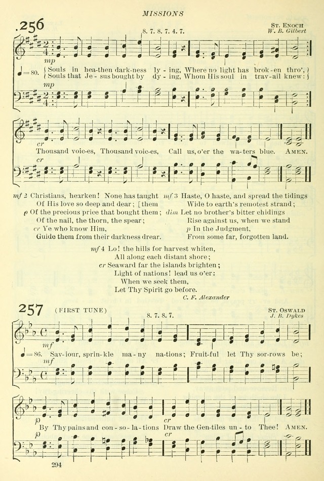 The Church Hymnal: revised and enlarged in accordance with the action of the General Convention of the Protestant Episcopal Church in the United States of America in the year of our Lord 1892. (Ed. B) page 342