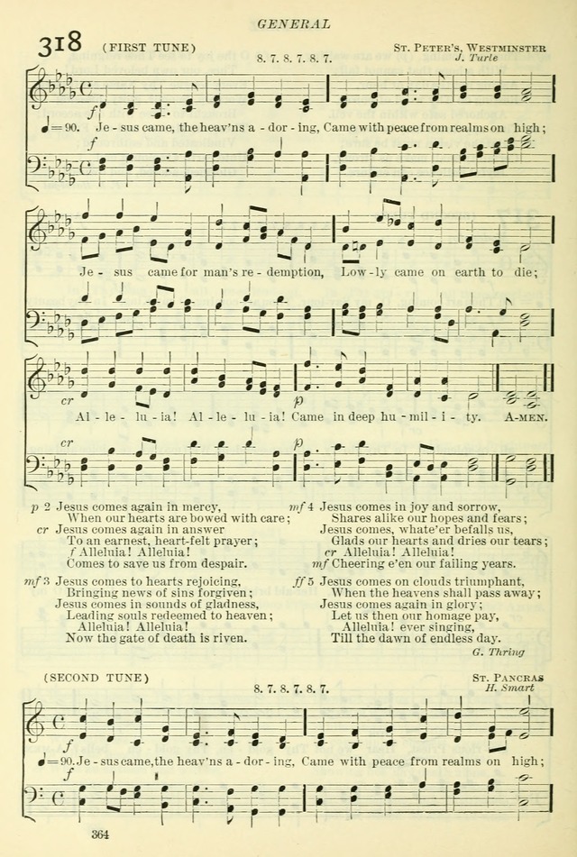 The Church Hymnal: revised and enlarged in accordance with the action of the General Convention of the Protestant Episcopal Church in the United States of America in the year of our Lord 1892. (Ed. B) page 412