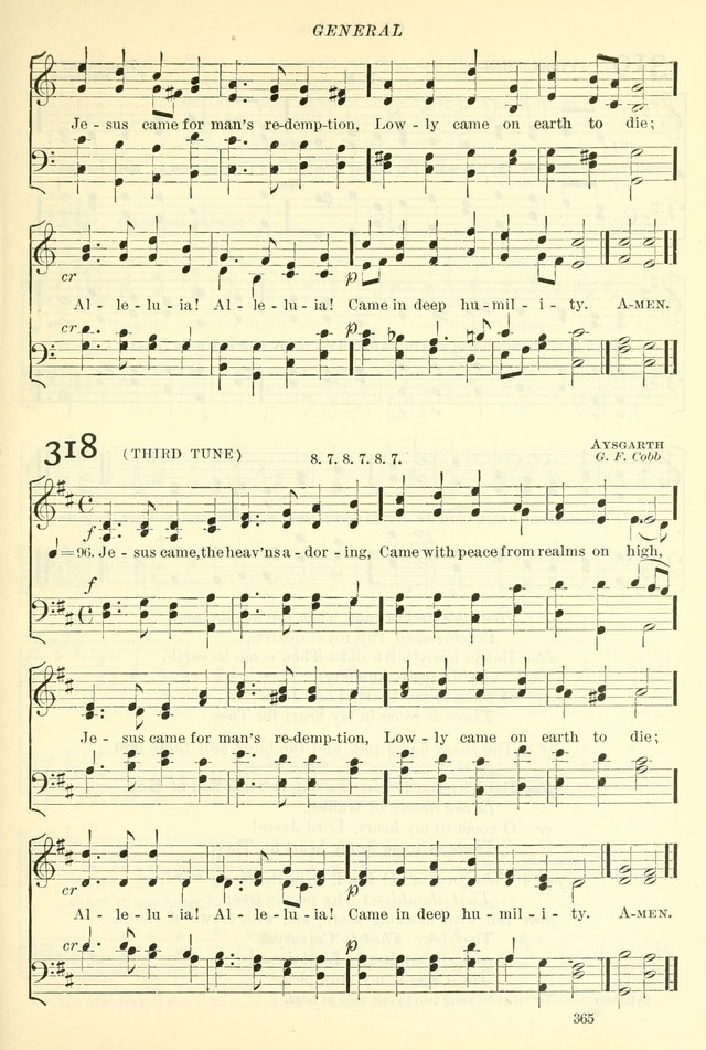 The Church Hymnal: revised and enlarged in accordance with the action of the General Convention of the Protestant Episcopal Church in the United States of America in the year of our Lord 1892. (Ed. B) page 413