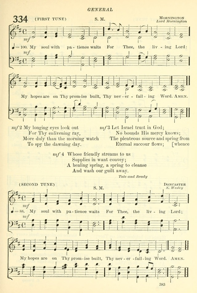 The Church Hymnal: revised and enlarged in accordance with the action of the General Convention of the Protestant Episcopal Church in the United States of America in the year of our Lord 1892. (Ed. B) page 431