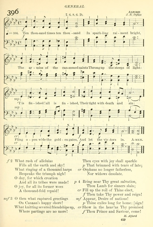 The Church Hymnal: revised and enlarged in accordance with the action of the General Convention of the Protestant Episcopal Church in the United States of America in the year of our Lord 1892. (Ed. B) page 507