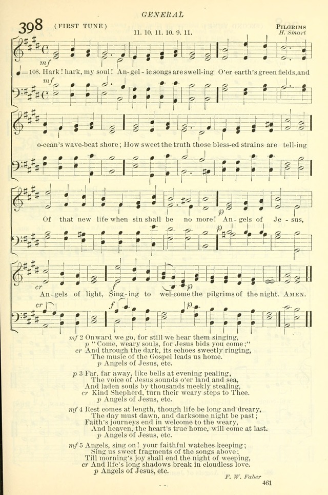 The Church Hymnal: revised and enlarged in accordance with the action of the General Convention of the Protestant Episcopal Church in the United States of America in the year of our Lord 1892. (Ed. B) page 509