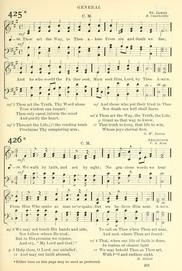 The Church Hymnal: revised and enlarged in accordance with the action of the General Convention of the Protestant Episcopal Church in the United States of America in the year of our Lord 1892. (Ed. B) page 549