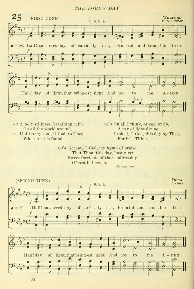 The Church Hymnal: revised and enlarged in accordance with the action of the General Convention of the Protestant Episcopal Church in the United States of America in the year of our Lord 1892. (Ed. B) page 80