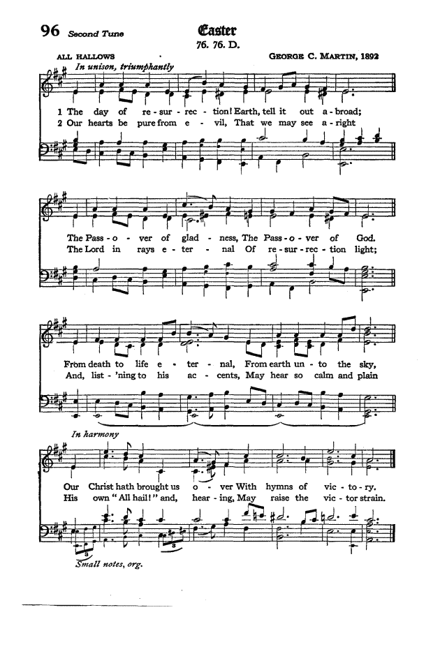 The Hymnal of the Protestant Episcopal Church in the United States of America 1940 page 123