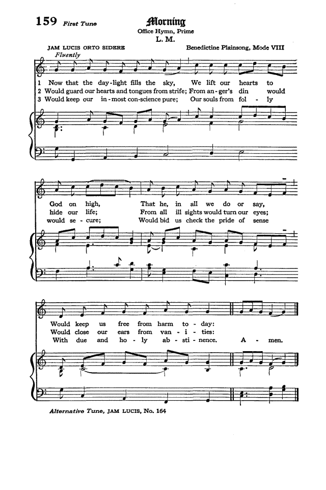 The Hymnal of the Protestant Episcopal Church in the United States of America 1940 page 206