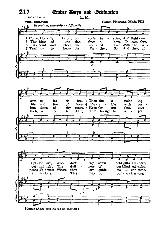 The Hymnal of the Protestant Episcopal Church in the United States of America 1940 page 274