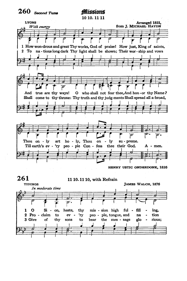 The Hymnal of the Protestant Episcopal Church in the United States of America 1940 page 320