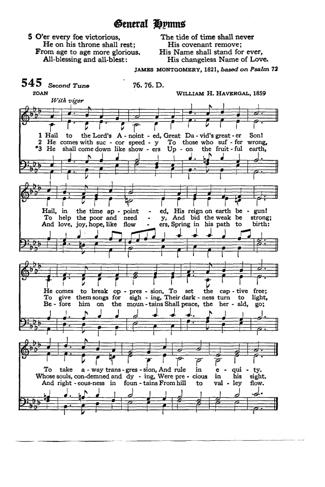 The Hymnal of the Protestant Episcopal Church in the United States of America 1940 page 625