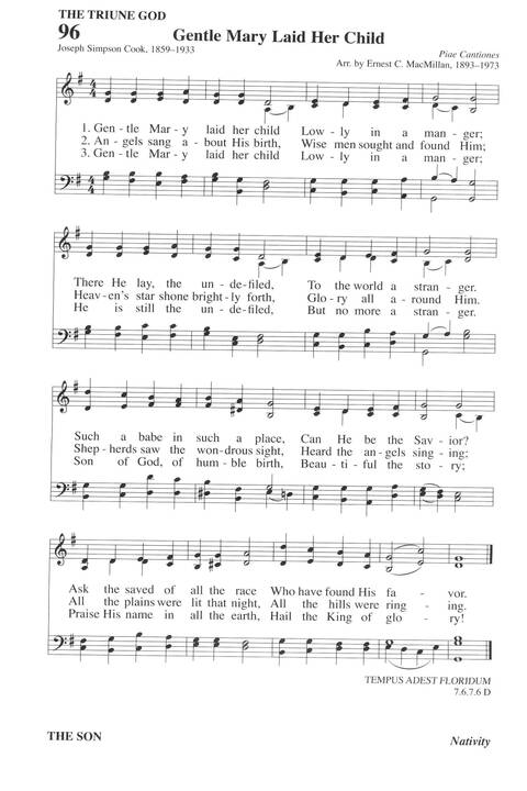 Hymns for a Pilgrim People: a congregational hymnal page 129