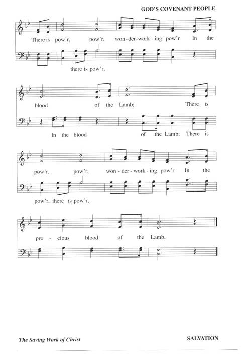 Hymns for a Pilgrim People: a congregational hymnal page 445