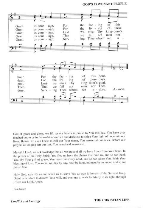 Hymns for a Pilgrim People: a congregational hymnal page 630