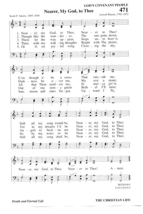 Hymns for a Pilgrim People: a congregational hymnal page 648