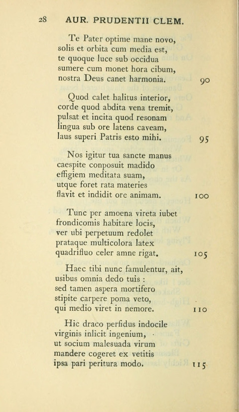 The Hymns of Prudentius: translated by R. Martin Pope page 28