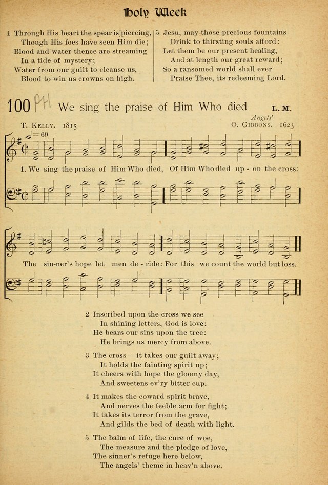 The Hymnal: revised and enlarged as adopted by the General Convention of the Protestant Episcopal Church in the United States of America in the of our Lord 1892..with music, as used in Trinity Church page 117