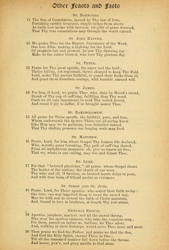 The Hymnal: revised and enlarged as adopted by the General Convention of the Protestant Episcopal Church in the United States of America in the of our Lord 1892..with music, as used in Trinity Church page 199
