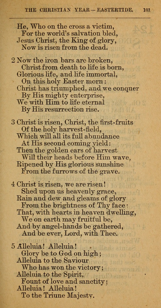 The Hymnal: revised and enlarged as adopted by the General Convention of the Protestant Episcopal Church in the United States of America in the year of our Lord 1892 page 112