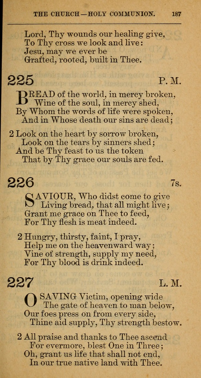The Hymnal: revised and enlarged as adopted by the General Convention of the Protestant Episcopal Church in the United States of America in the year of our Lord 1892 page 198