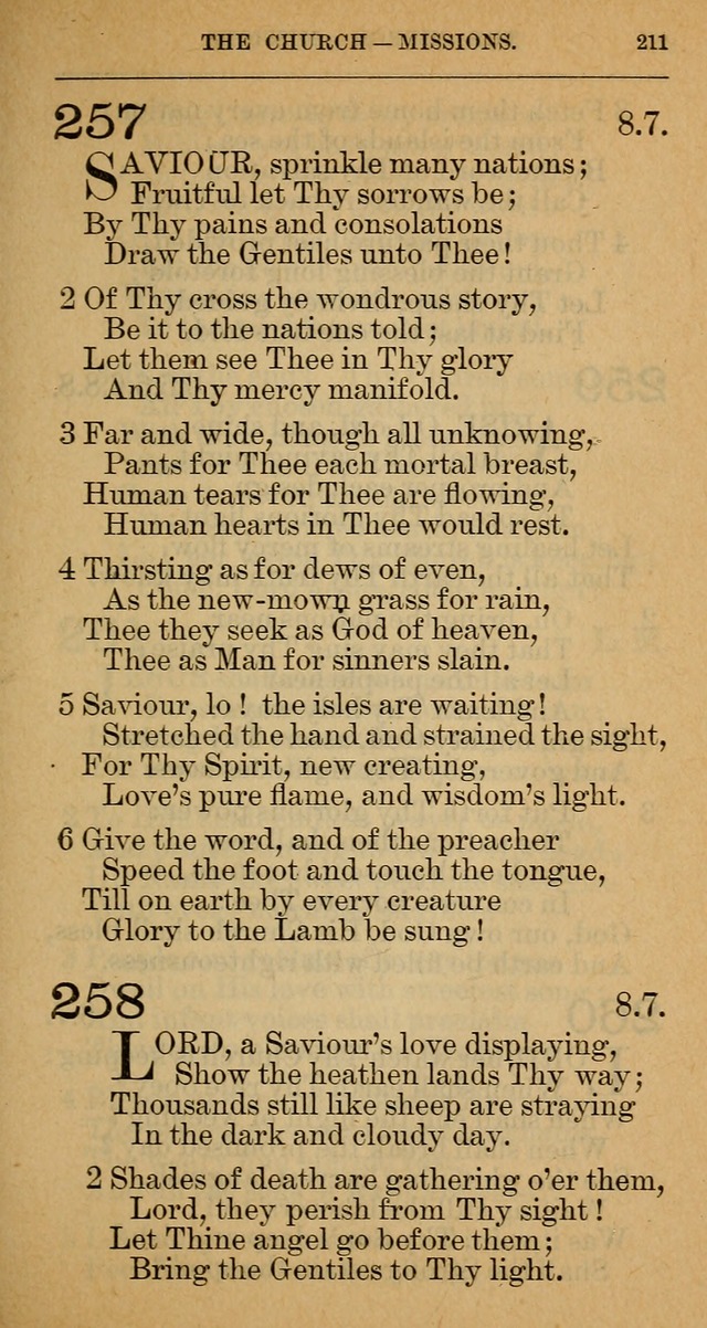 The Hymnal: revised and enlarged as adopted by the General Convention of the Protestant Episcopal Church in the United States of America in the year of our Lord 1892 page 222