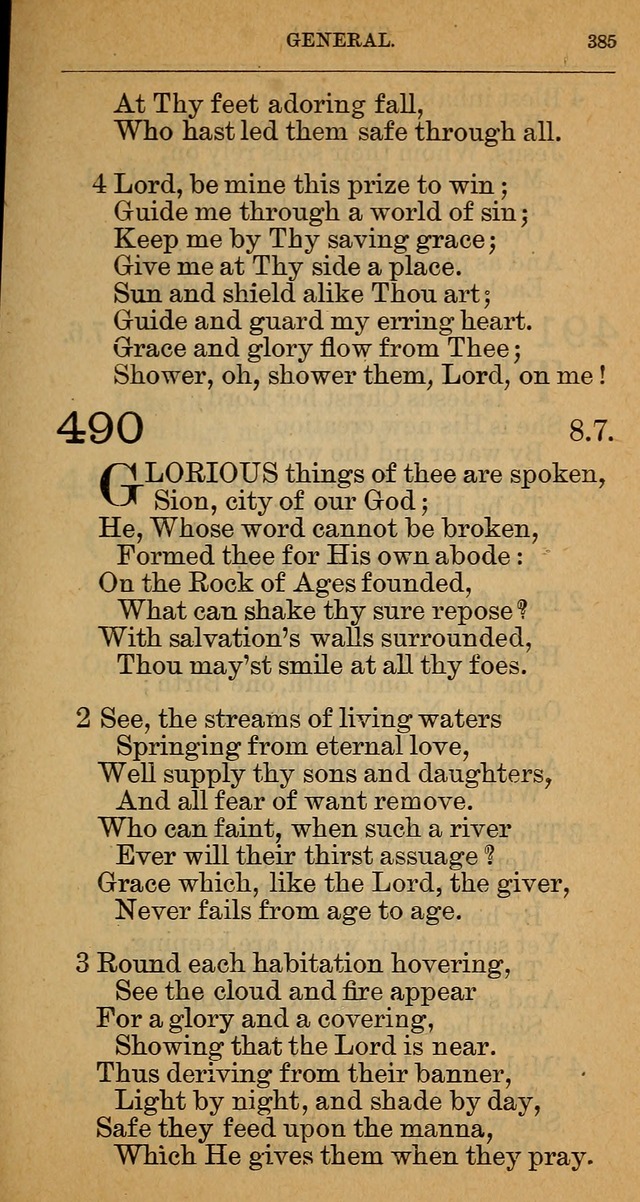 The Hymnal: revised and enlarged as adopted by the General Convention of the Protestant Episcopal Church in the United States of America in the year of our Lord 1892 page 396
