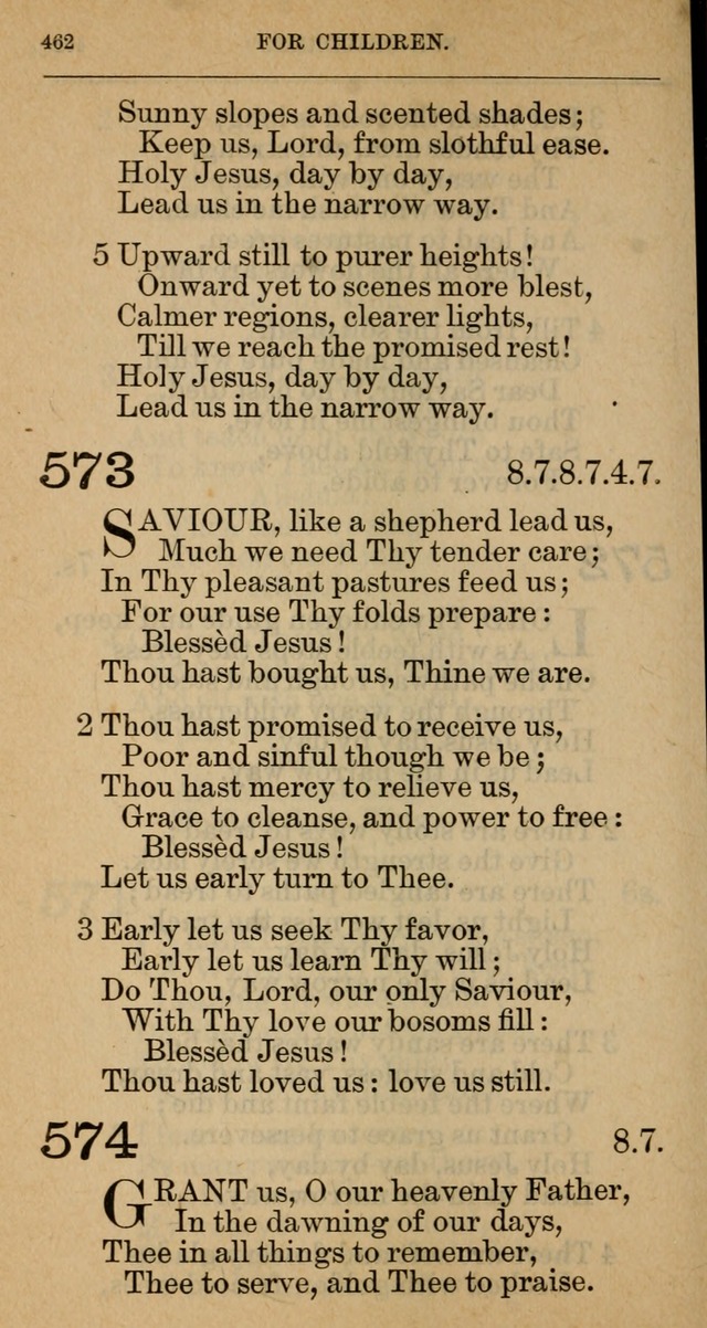 The Hymnal: revised and enlarged as adopted by the General Convention of the Protestant Episcopal Church in the United States of America in the year of our Lord 1892 page 473