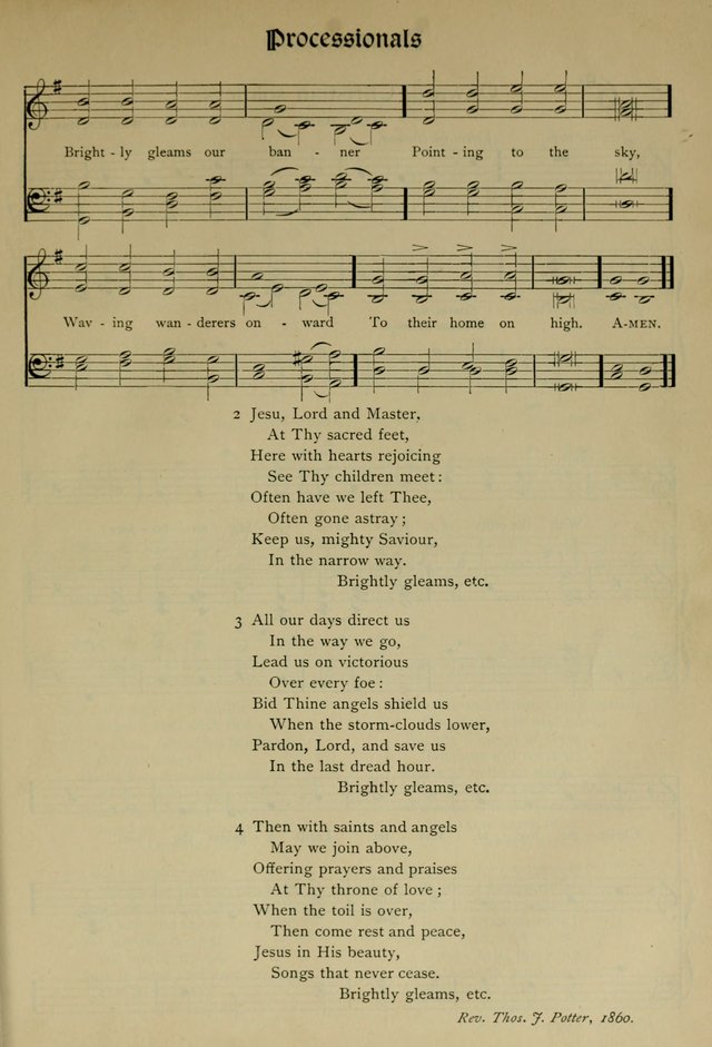 The Hymnal, Revised and Enlarged, as adopted by the General Convention of the Protestant Episcopal Church in the United States of America in the year of our Lord 1892 page 600