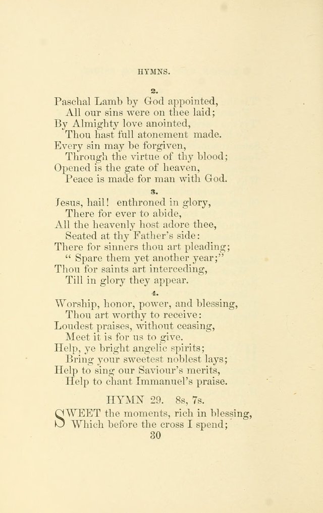 Hymns Recommended for use in the Reformed Episcopal Church page 37
