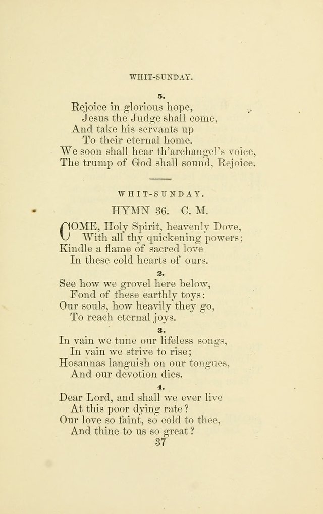 Hymns Recommended for use in the Reformed Episcopal Church page 44