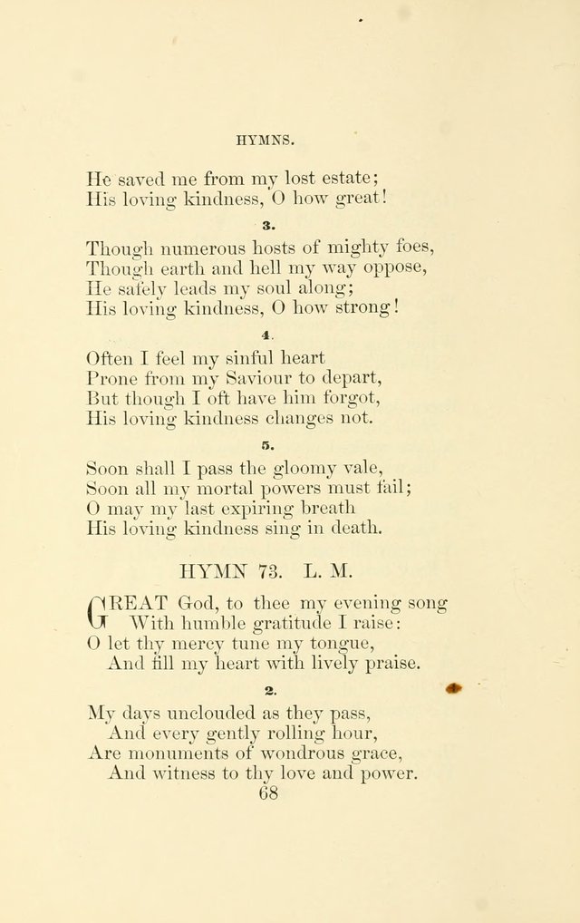 Hymns Recommended for use in the Reformed Episcopal Church page 75