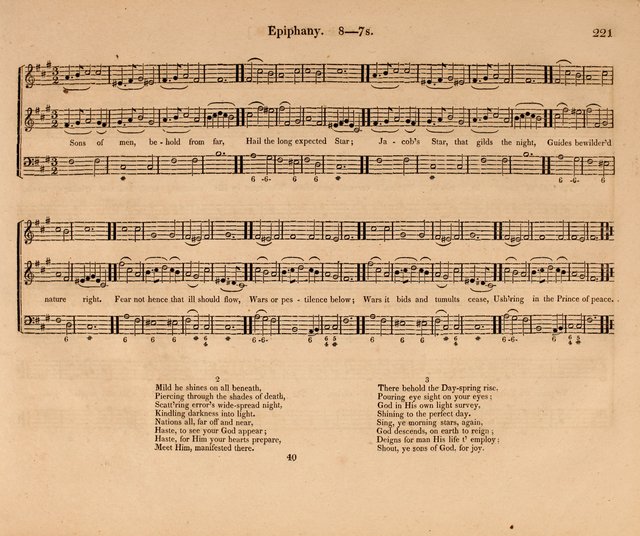 Harmonia Sacra: a Compilation of Psalm and Hymn Tunes [from the most celebrated European masters] page 221