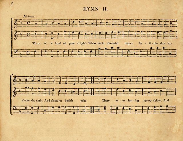 Hymns, Suitable for the Devotion of  Families and Churches: selected from various authors page 2