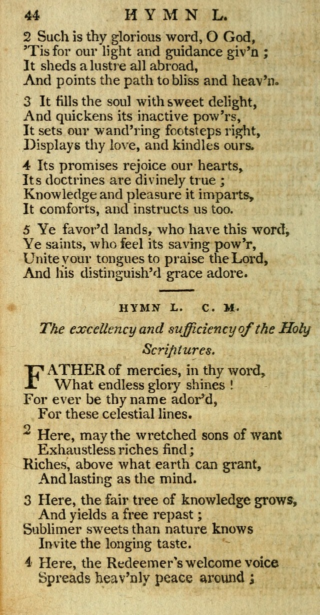 The Hartford Selection of Hymns from the most approved authors to which are added, a number never before published. page 51