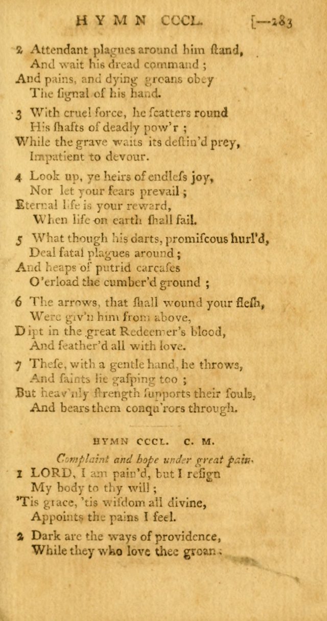 The Hartford Selection of Hymns from the Most Approved Authors: to which are added a number never before published page 288