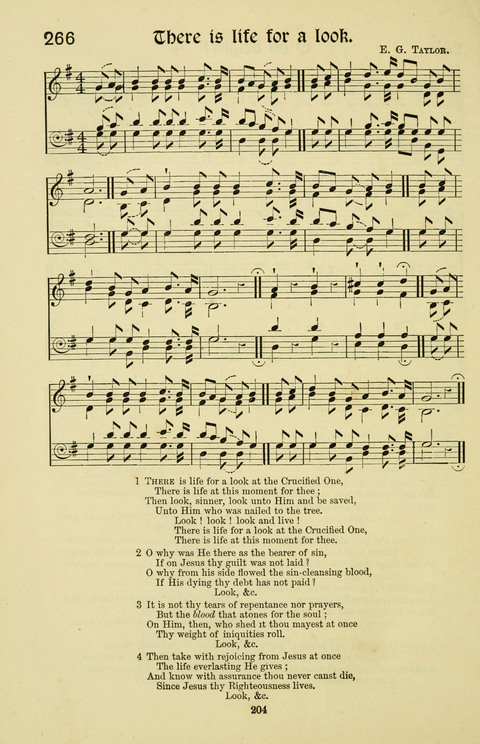 Hymns and Songs: for Mission Services and Conventions, with tunes (Enlarged ed.) page 204