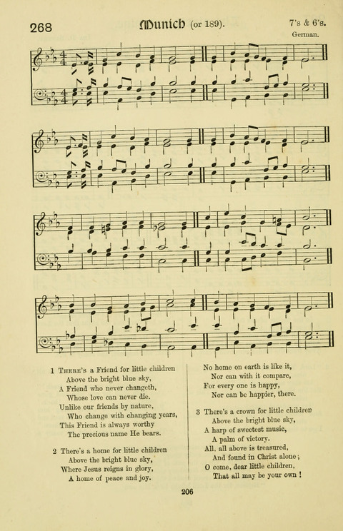 Hymns and Songs: for Mission Services and Conventions, with tunes (Enlarged ed.) page 206