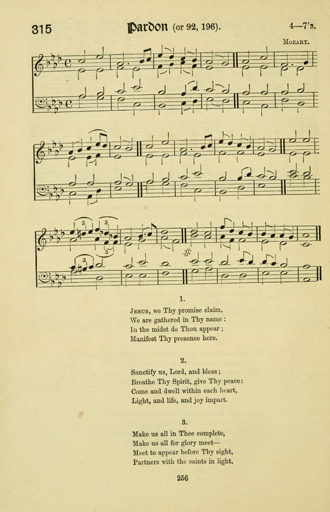 Hymns and Songs: for Mission Services and Conventions, with tunes (Enlarged ed.) page 256